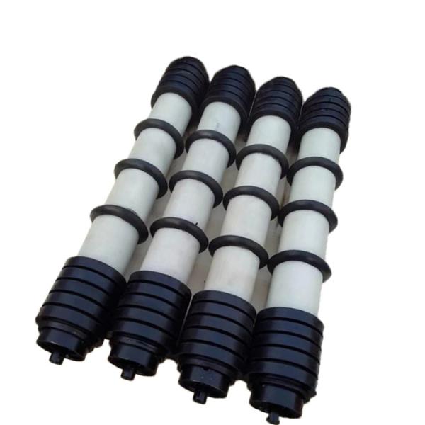 Comb Type Conveyor Idler Roller Self Cleaning System For Bulk Material Transport