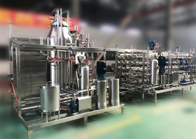 Linha de processamento baixo consumo do leite da máquina do esterilizador de UHT do leite da leiteria
