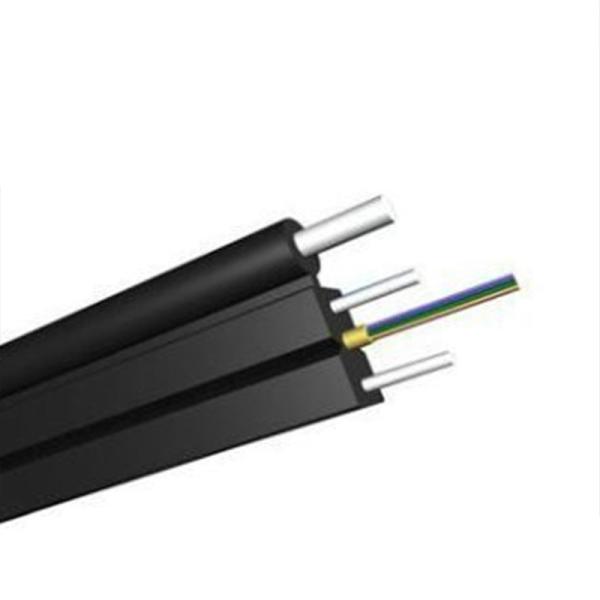 Outdoor 2/4/6/8 Core GJYXCH FTTH Fiber Drop Cable Made in Dongguan and Customizable