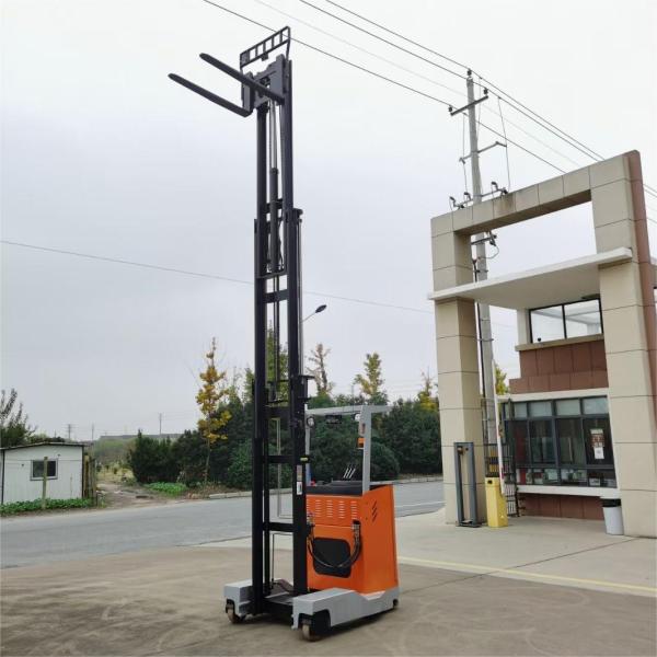 1.5t 2t 2000kg Electric Reach Truck Lift Height 3m Reach Forklift Battery Powered