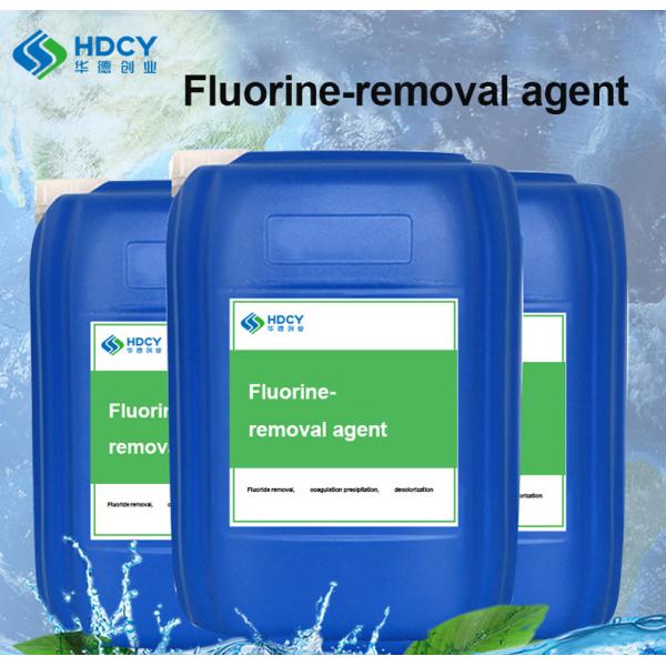 Defluorination Agent for Wastewater Treatment Adsorbed Charge to Reduce Fluoride Ions