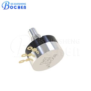 Potentiomètre à enroulement par fil de précision réglable WX17 1w 10k Ohm Single Turn