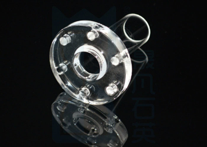 Фланец трубки кварца Morse 6,5 Sio2 2.2g/Cm3