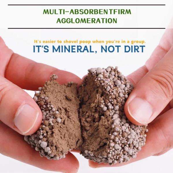 Aromas de la arcilla de la bentonita para gatos