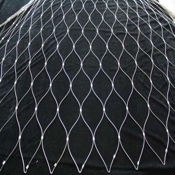Enclosure Stainless Steel Cable Mesh 304 316 Wire Diameter 1mm-3mm