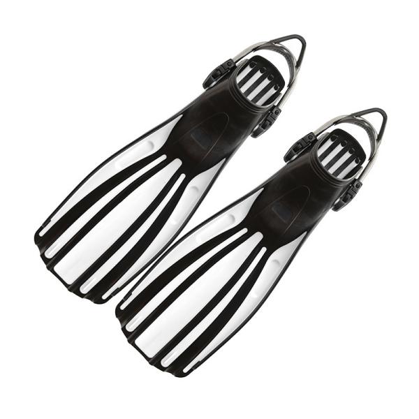 High Elasticity Lightweight Rubber Scuba Diving Fins For Underwater Snorkeling