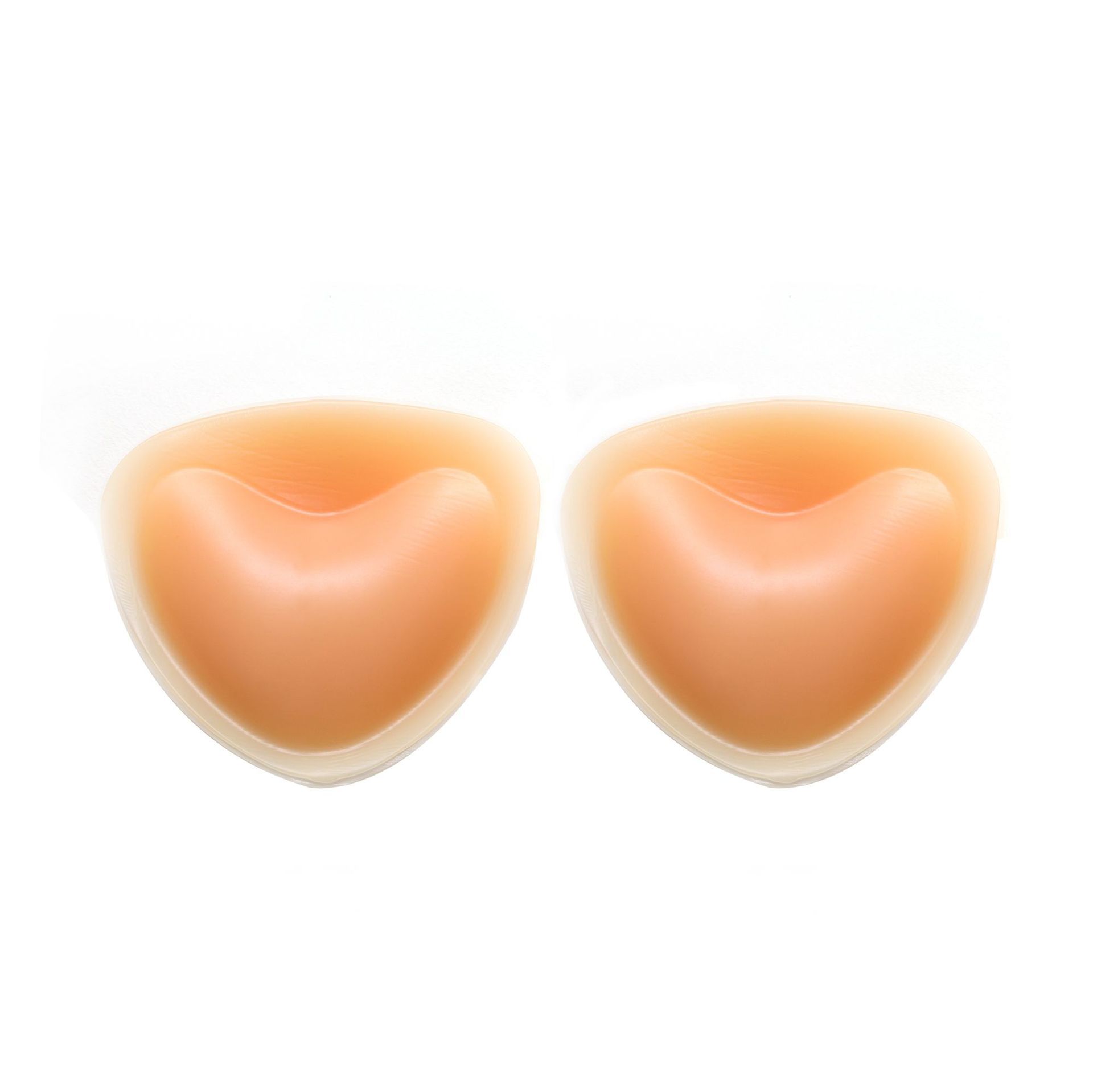 Heart-Shaped Thickened Silicone Bra Insert with Ultra-Thin Seamless Edge for Invisible Chest Shaping Under Formal Wear