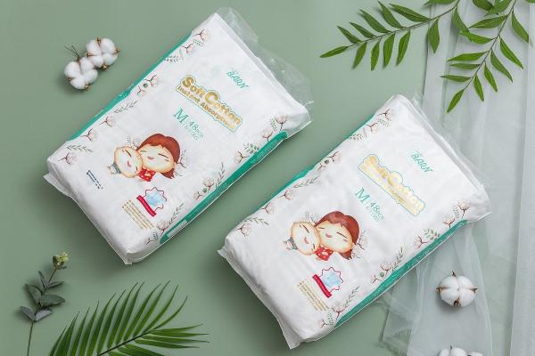Super Dry Surface Disposable Baby Diapers Highly Absorbent