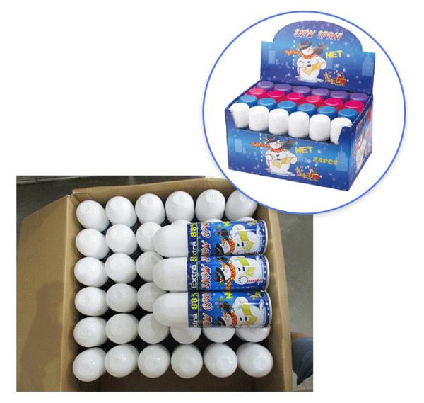 Non Flammable Simulated Artificial Joker Snow Spray 200ml Good Smell