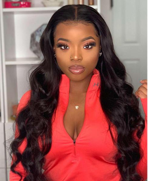 Body Wave 5*5 HD Lace Closure Human Hair Wigs For Black Women Remy