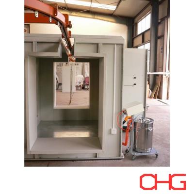 Manual Powder Coating Spray Booth with High Transfer Efficiency and Precision Control