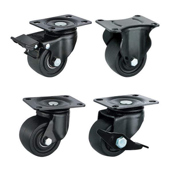 50mm Black Nylon Casters
