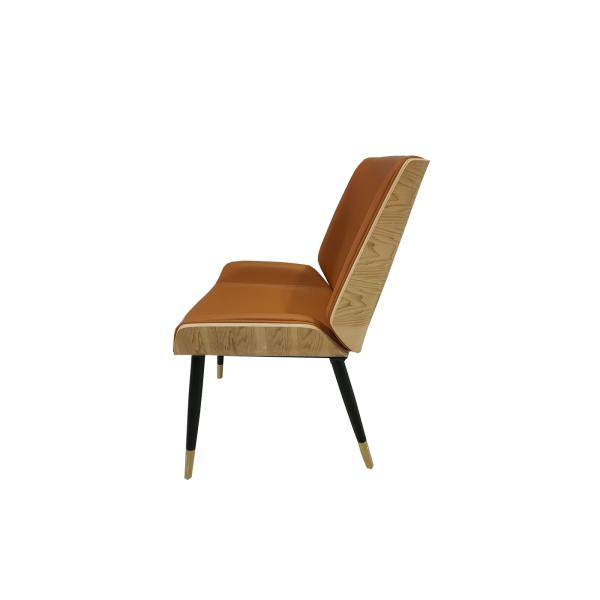 Multi Colored 50.5cm Wrought Iron Upholstered Dining Chairs