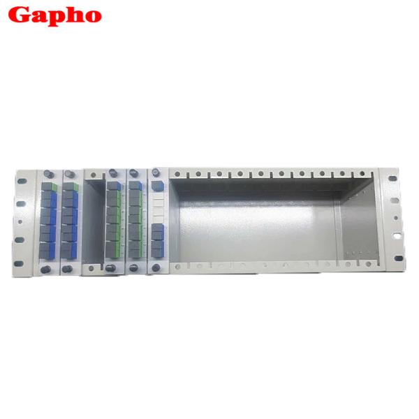 Fiber FBT Fusion Pull Cone Steel Tube PLC Optical Splitter 1x2 2x2 for FTTH