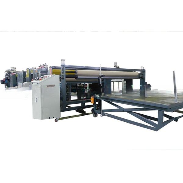 Exhaust PP Hollow Sheet/Board Making Machine with Plastic Processed PP