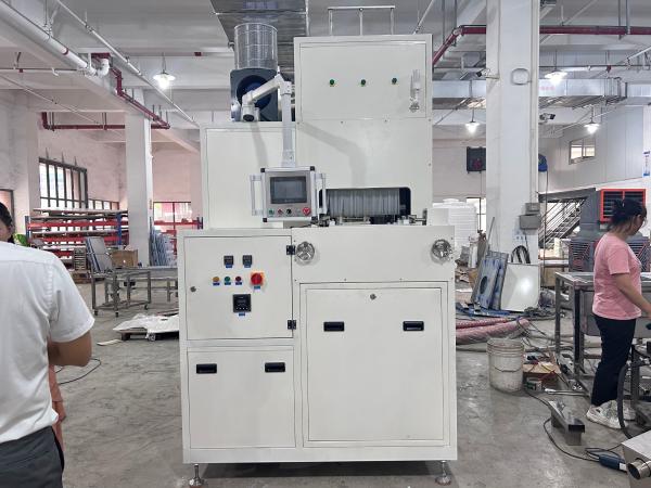 Energy Saving Spray Cleaning Machine Low Noise Air Knife Cleaning System Supporting FDA / ISO Standards
