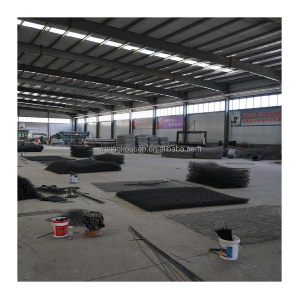 Customized 2*1*1m Galvanized PVC Coated Gabion Boxes for Protecting Retaining Walls
