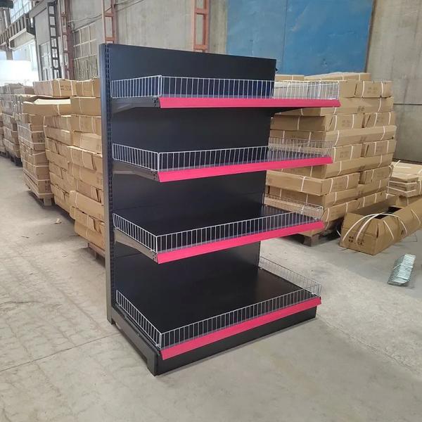 Elaboradamente diseñado China fábrica Gondola Estantes del supermercado