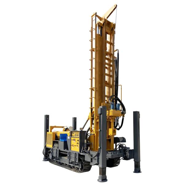 Borehole DTH Water Well Drilling Rig 500-700m Drilling Depth