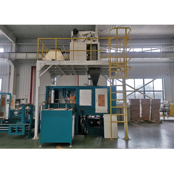 50kg Automatic Weighing And Packing Machine with 6-10 BPM Speed Schneider Components and PLC Control