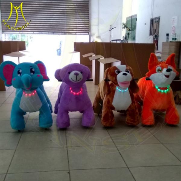 Hansel play free car games plush indoor plush motorized animals for sale