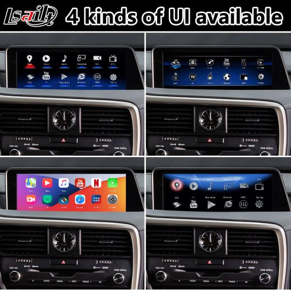 Lsailt Android Carplay интерфейс для Lexus RX 450h 200T 350 450L 350L 300 F Sport 2016-2019