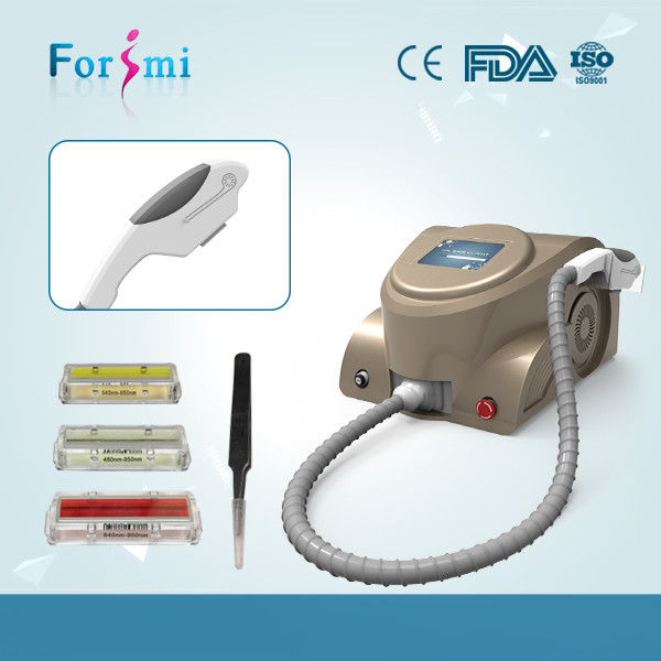 Home use or small size business use,dual mode installed,Portable IPL SHR machine
