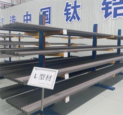 High Corrosion Resistance Titanium Angle Profiles 6000mm Length 12mm Thickness