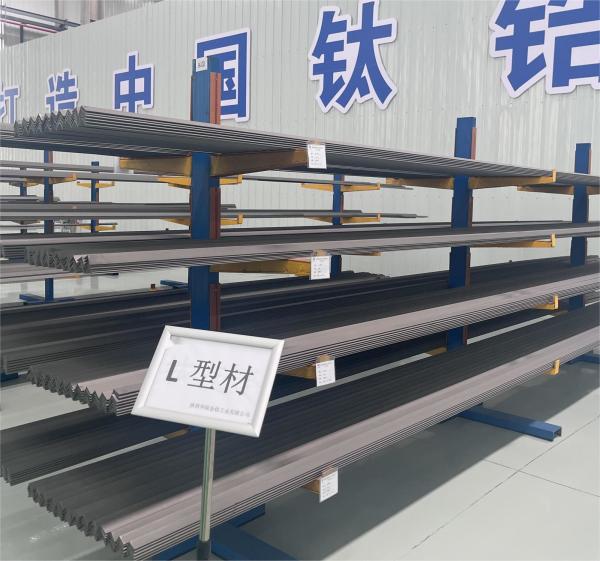 High Corrosion Resistance Titanium Angle Profiles 6000mm Length 12mm Thickness