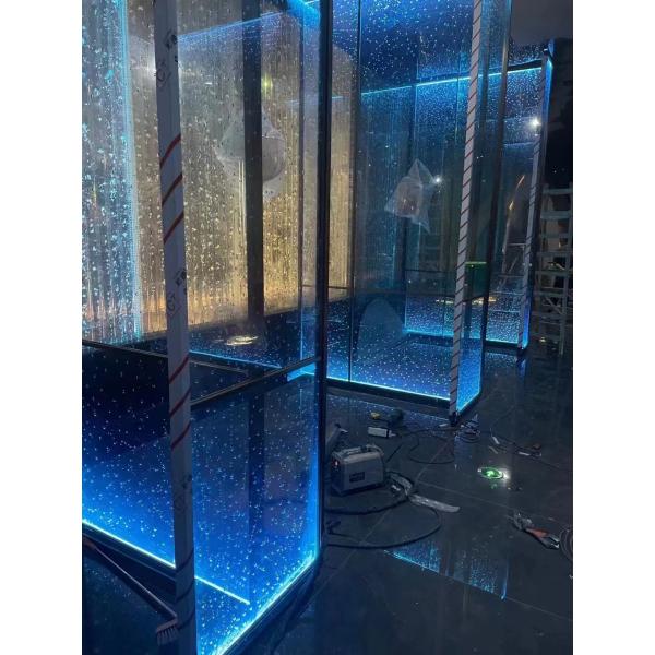 Ламинированное закаленное художественное стекло с пузырьком дизайна гостиничного декора художественные инсталляции