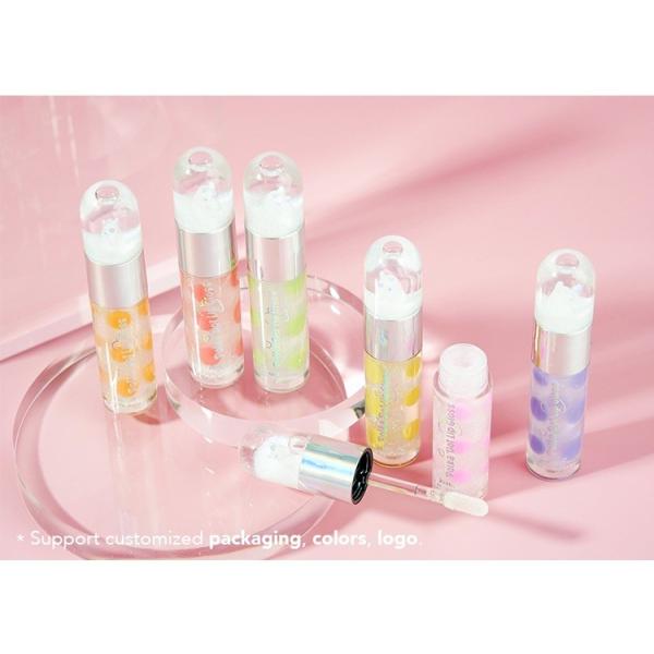 Beautiful 6ml Polka Dot Essence Lip Gloss Featured With Tube Packaging