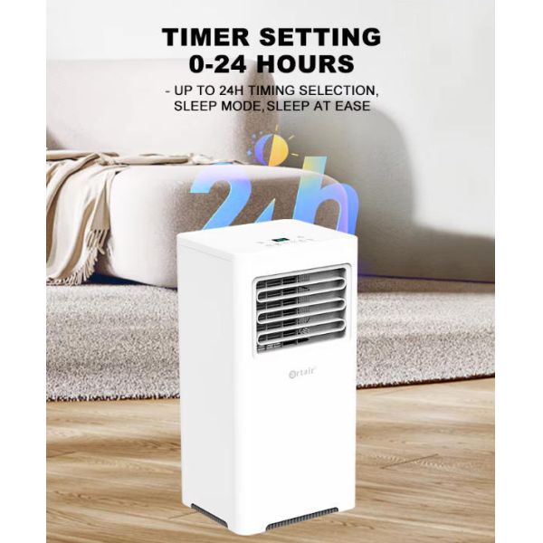 WIFI Portable Air Conditioner 6000BTU Cooling Only Unit Silent 24H Timer R32 Refrigerant for Home Bedroom Use