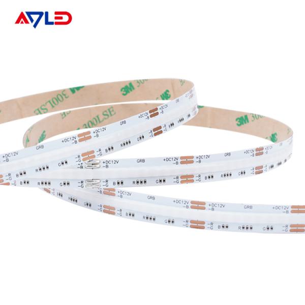 Tira flexível 10mm DC12V 15W do diodo emissor de luz da ESPIGA de IP67 IP68 RGB