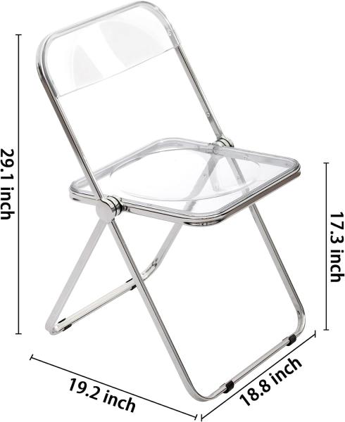 Wholesale Folding Portable Pp Plastic Metallic Frame Dinning Chair Plastic Chairs For Events