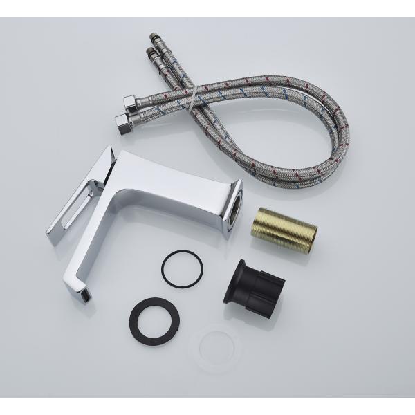 Палуба патрона латунных Faucets таза Ванная комната тела керамическая установила