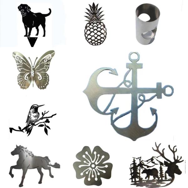 SS Aluminum Copper Laser Cut MS Sheet Metal CNC Machining