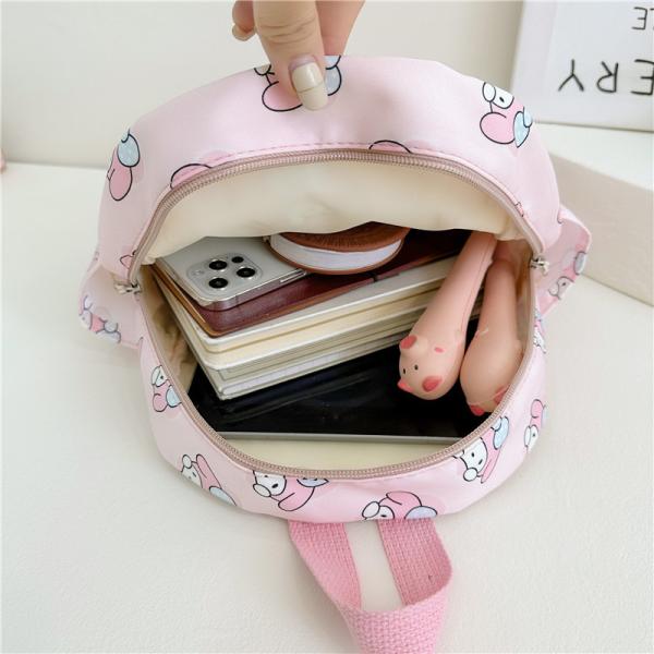 Kids Kindergarten School Backpack with Capacity Below 21 Litre and Cute Rabbit Design