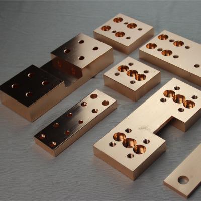 Peças de cobre usinadas por CNC oferecem excelente maquinaria e duttilidade