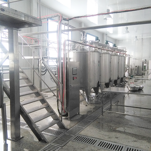 Turnkey Project Customizable Complete Automatic Flavored Yogurt Cheese Milk Making Machine Production Line