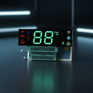 2 Digit 7-Segment LED Display Customized Multicolor Invisible Common Anode for Water Dispensers