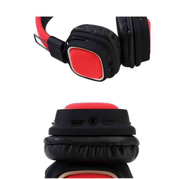 Folding wireless Bluetooth 4.2 headset high-definition mic stereo music headset for iphone, xiaomi PK Marshall major