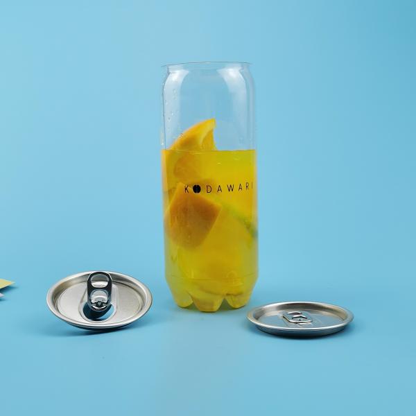 soda 18oz Juice Plastic Beverage Jar livre de 0.5L BPA 160mm