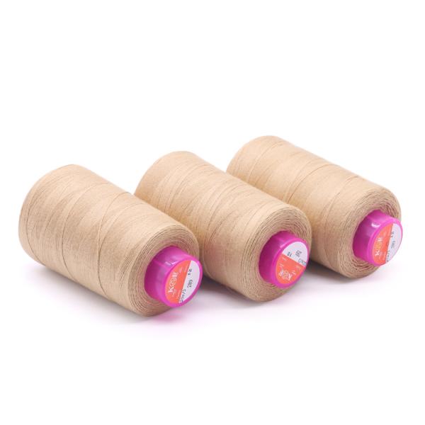 100g 3300y per Cone Polyester Sewing Thread 100% Spun Yarn 20s/3 in 1000 Colors