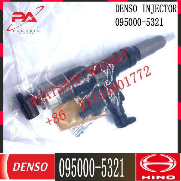 Diesel injector 095000-5321 23670-E0140 23670-78030 for Hino-300 Series Toyota-Dyna fits N04C N04C-TF N04C-TQ Dutro