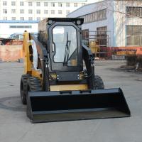 Chinês Mini Skid Steer Loader With Digger Attachment