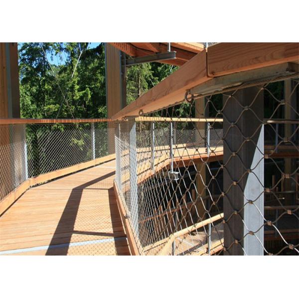 Плетение безопасности с анти- сеткой кабеля нержавеющей стали алкалиа 4,0 Mm провода