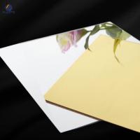 4 pieds x 8 pieds de feuille acrylique colorée miroirée 1220 mm de largeur OEM durable