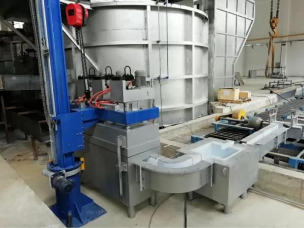 アルミの生産を4つのローターアルミ脱ガス機で向上させる 0-600 R/min グラフィットローターの速度とO2ppm≤5