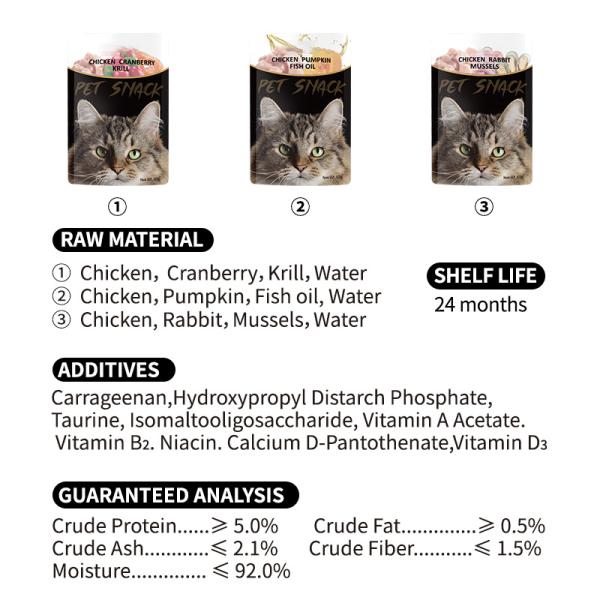 Pet Supplies protein Chicken Breast Freeze Dried Canned Wet Food for Dogs and Cats