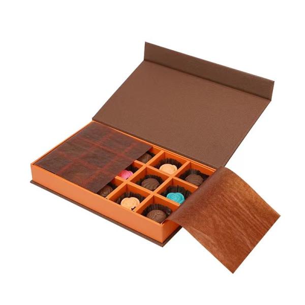 Customize Luxury Magnetic Closure Valentines Sweet Boxes Packaging Candy Gift Chocolate